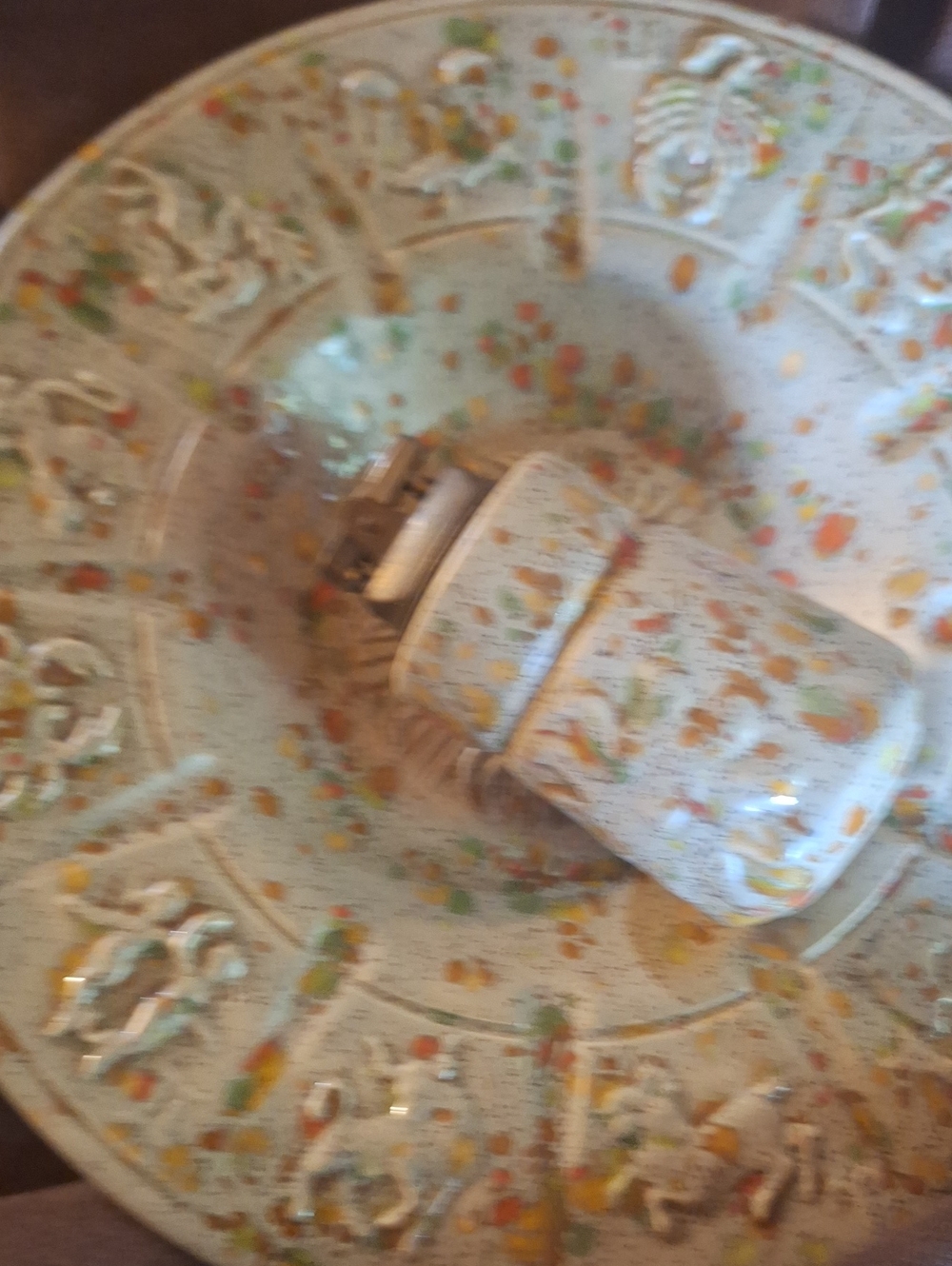 Vintage Artistic Ceramic Plate (ashtray) - Picture 12 of 12